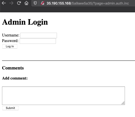Bypassing auth via URL manipulation
