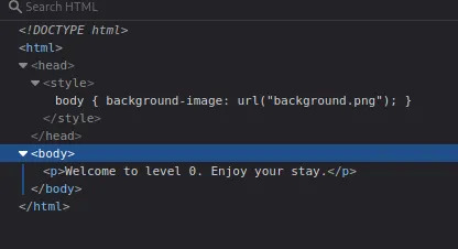 Inspecting HTML Source